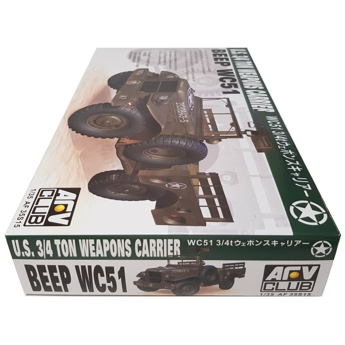 1:35 US ¾ ton Weapons Carrier BEEP WC51 - AFV CLUB