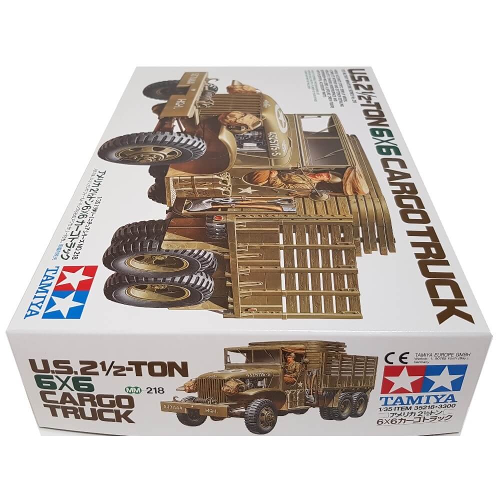 1:35 US 2 ½ Ton 6x6 Cargo Truck - TAMIYA