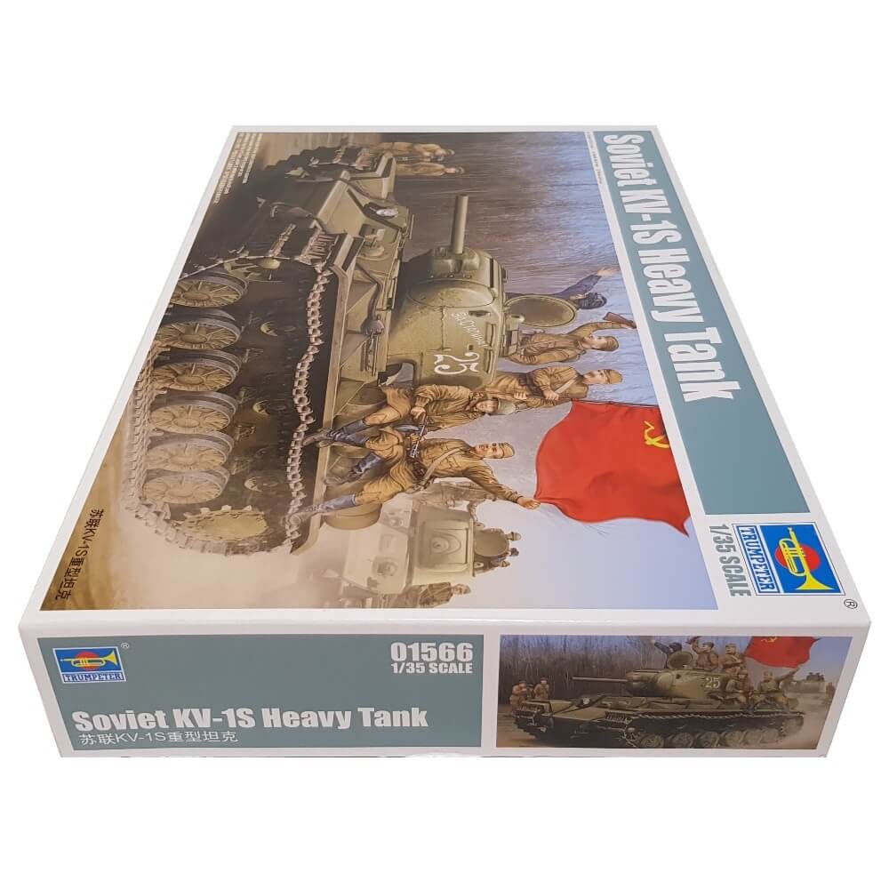 1:35 Soviet KV-1S Heavy Tank - TRUMPETER