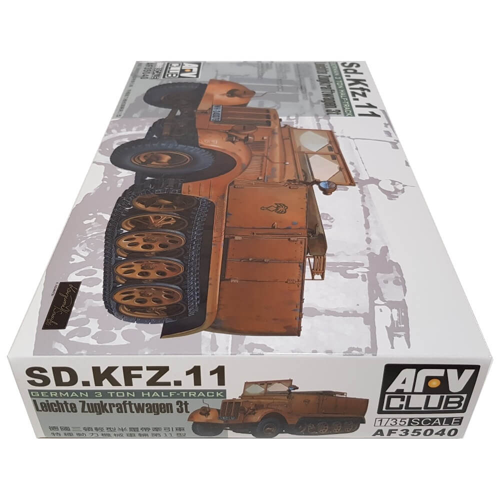 1:35 German Sd.Kfz.11 3 Ton half-track - AFV CLUB