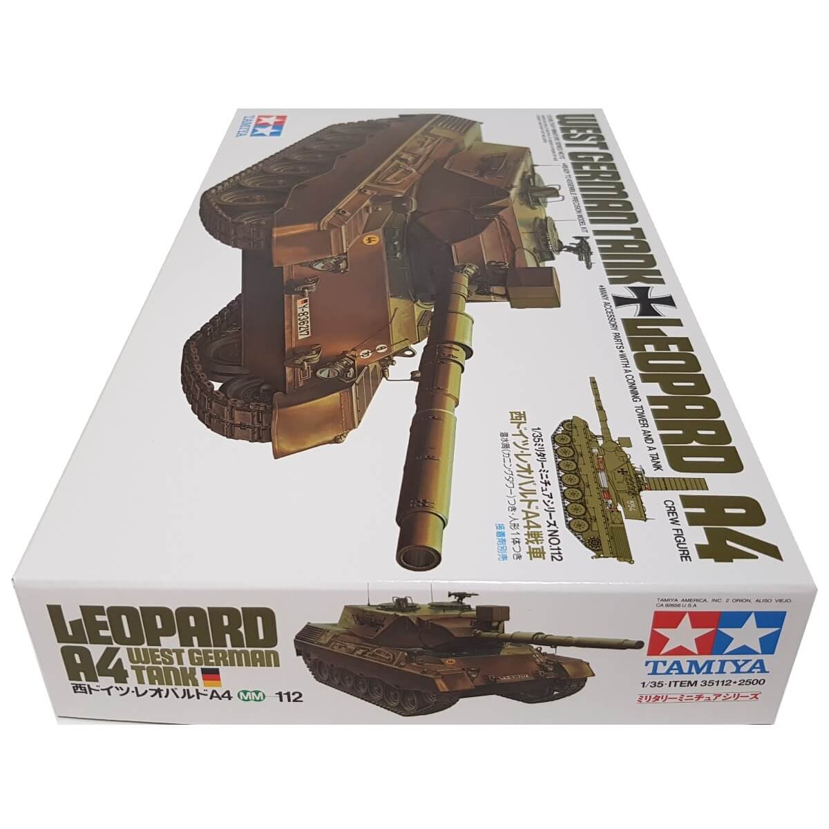 1:35 West German Tank Leopard A4 - TAMIYA