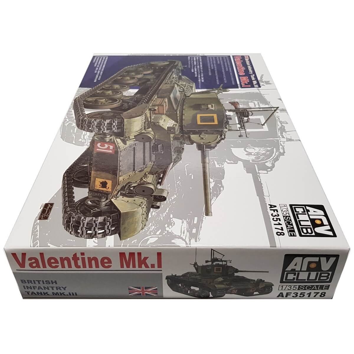 1:35 British Infantry Tank Mk. III Valentine Mk. I - AFV CLUB
