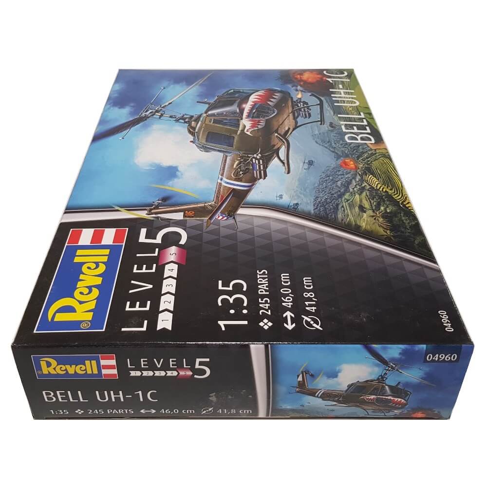 1:35 US Army Bell UH-1C Helicopter - REVELL