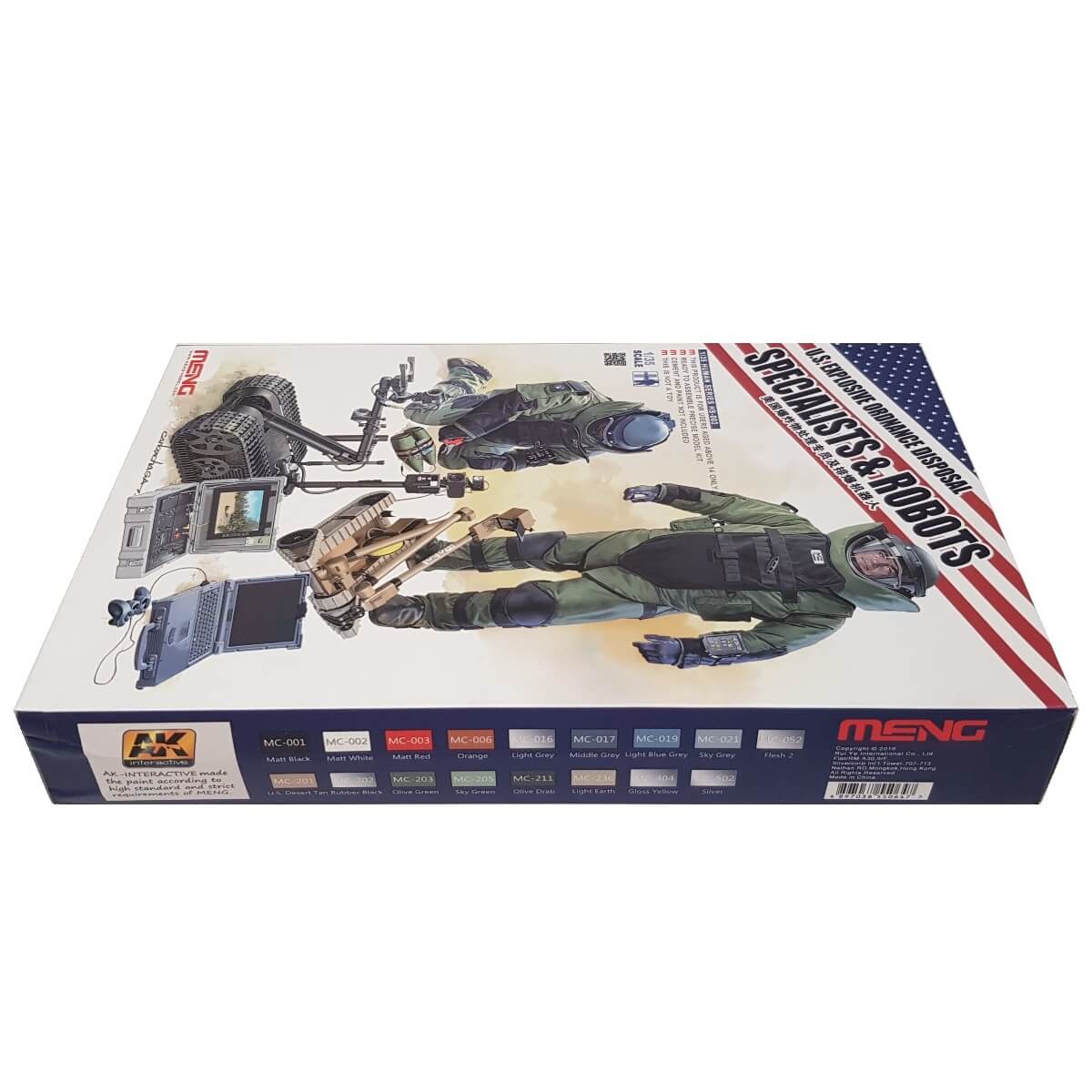 1:35 US Explosive Ordnance Disposal Specialists and Robots - MENG