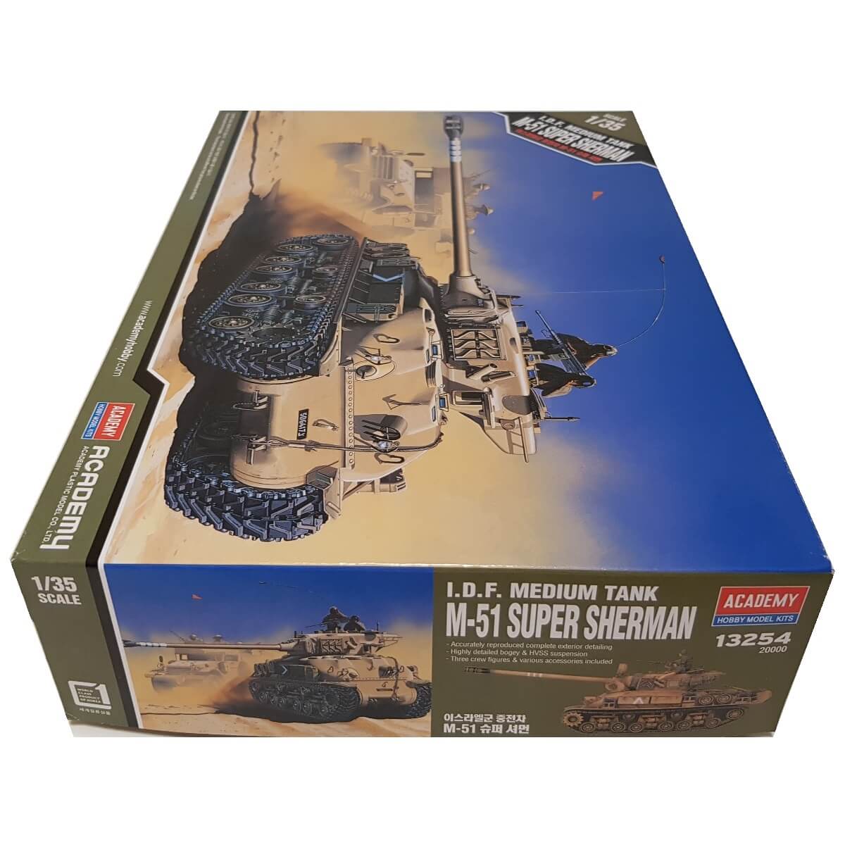 1:35 IDF Medium Tank M-51 Super Sherman - ACADEMY