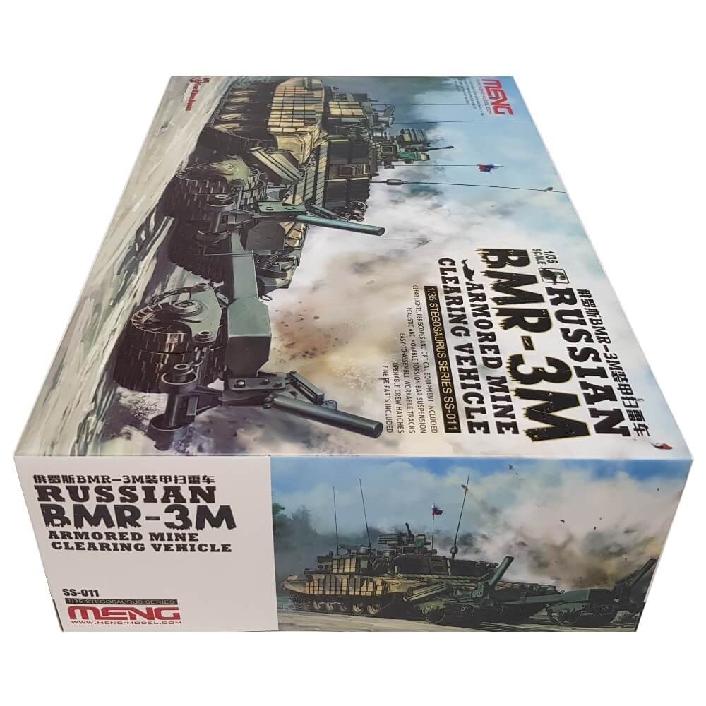 1:35 Russian BMR-3M Armored Mine Clearing Vehicle - MENG