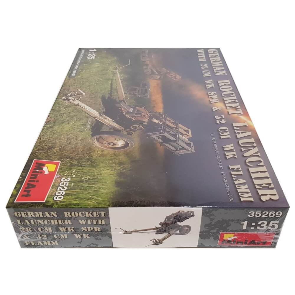 1:35 German Rocket Launcher with 28 cm WK SPR and 32 cm WK FLAMM - MINIART