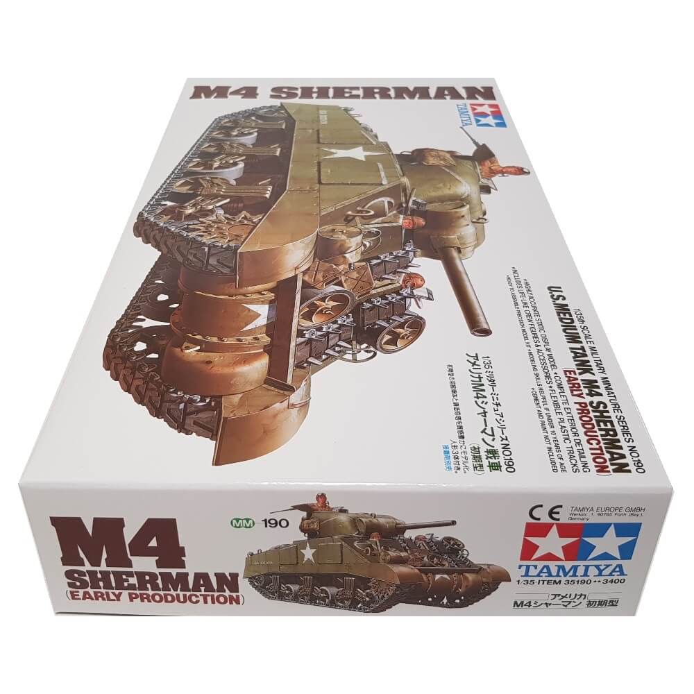 1:35 US Medium Tank M4 SHERMAN - Early Production - TAMIYA