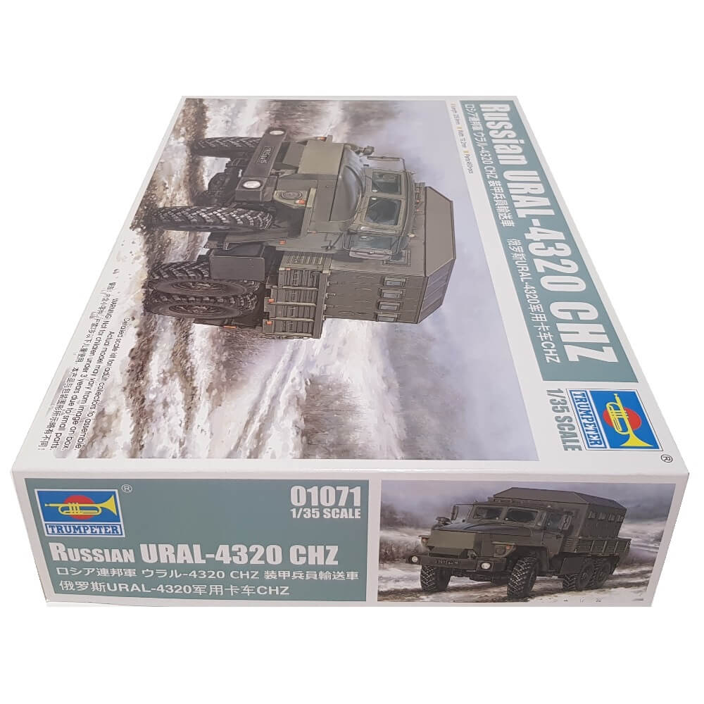 1:35 Russian URAL-4320 CHZ - TRUMPETER