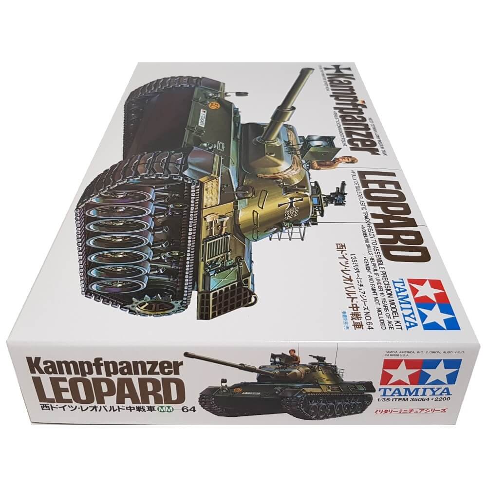 1:35 West German Army Medium Tank Kampfpanzer Leopard - TAMIYA
