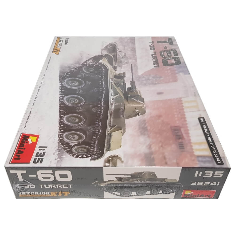 1:35 Soviet T-60 Light Tank with T-30 Turret - Interior Kit - MINIART