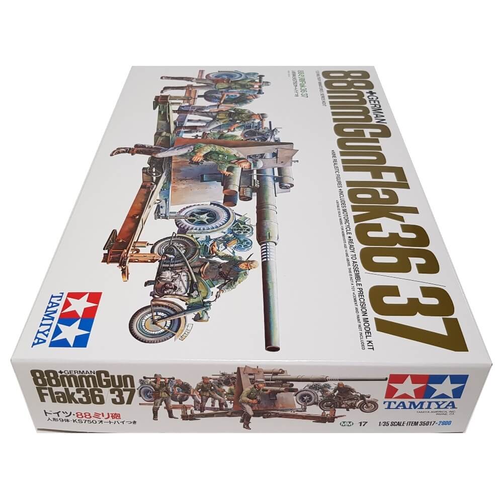 1:35 German 88mm FlaK 36/37 Gun - TAMIYA