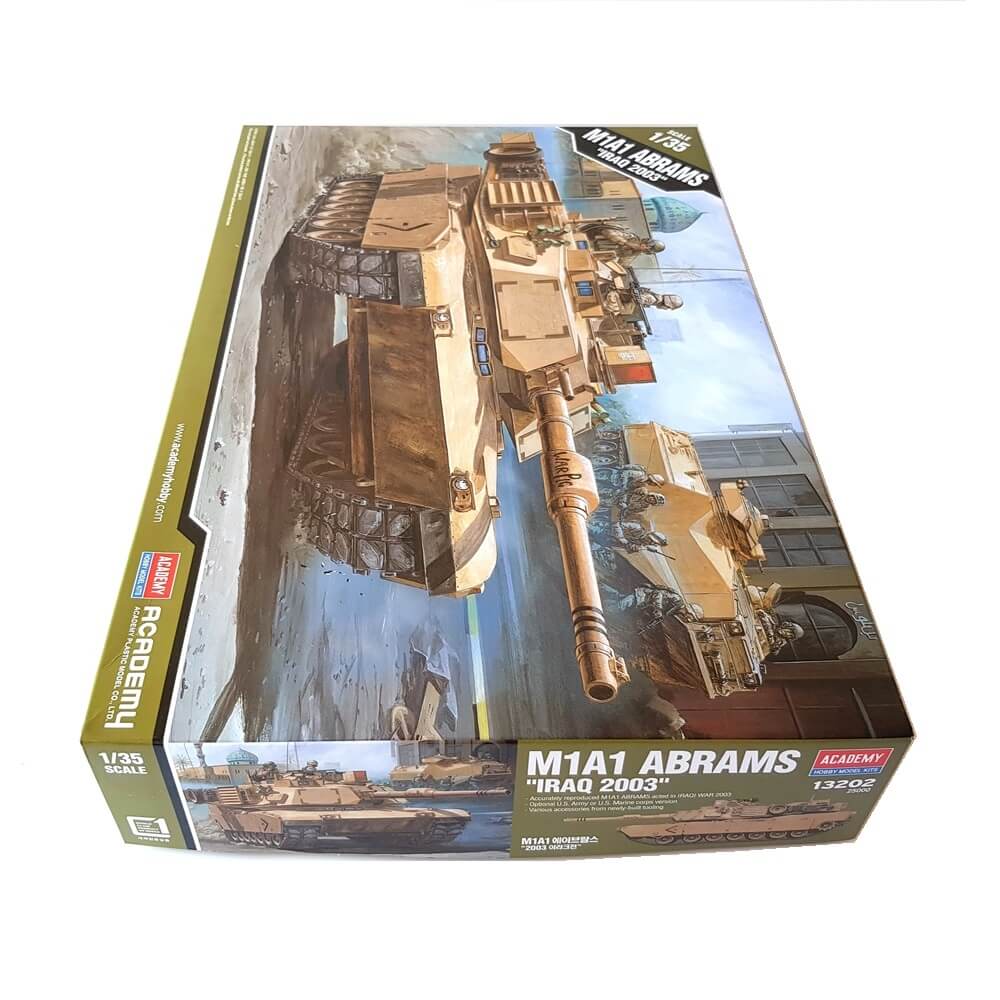 1:35 US Army M1A1 ABRAMS - Iraq 2003 - ACADEMY