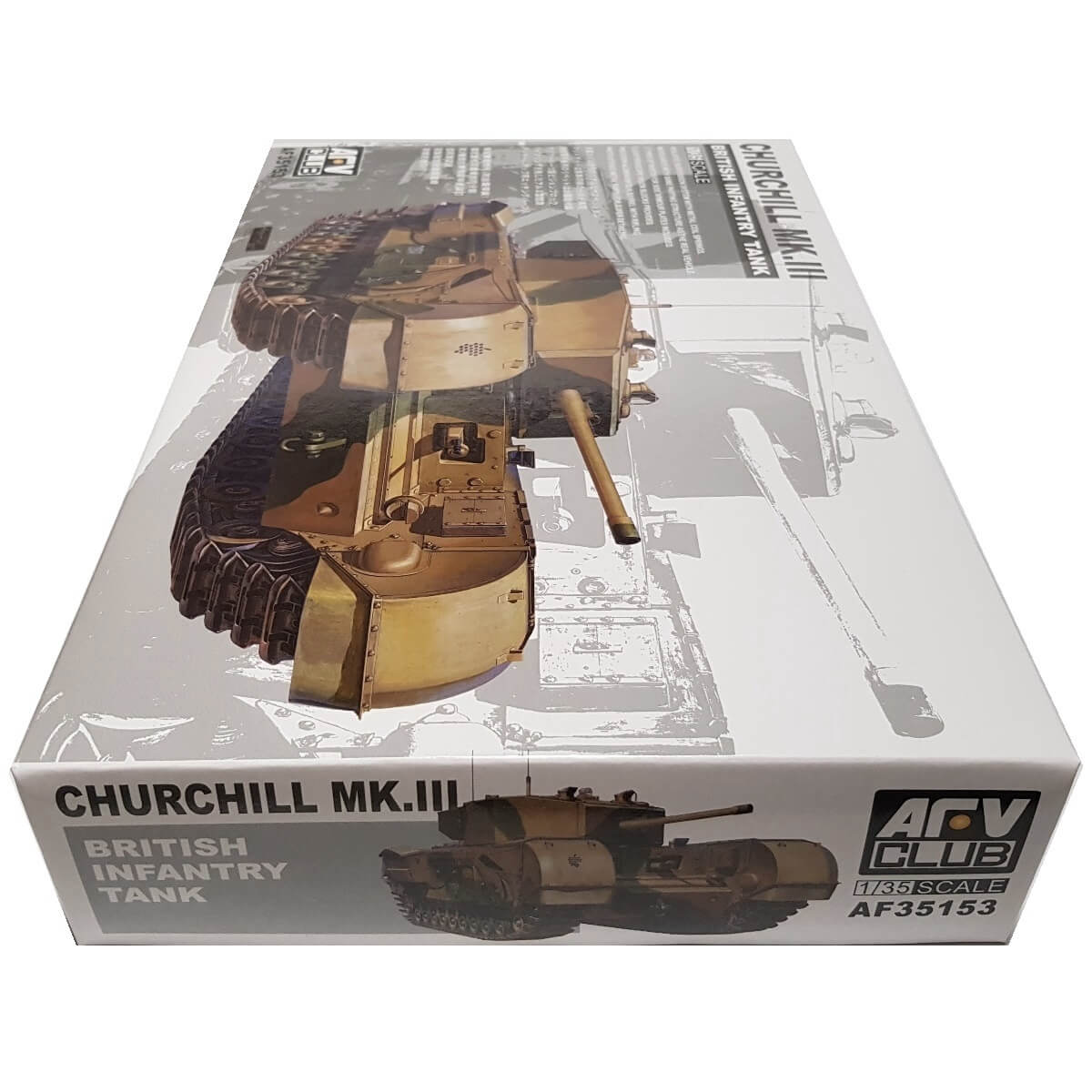 1:35 Churchill Mk. III British Infantry Tank - AFV CLUB