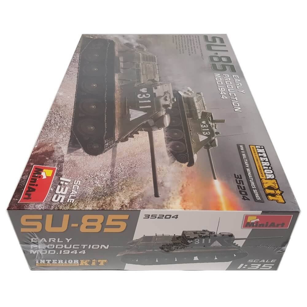 1:35 Soviet SU-85 Self-Propelled Gun Mod. 1944 - Early Production - Interior Kit - MINIART