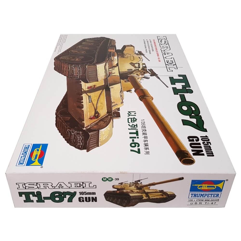 1:35 Israel Ti-67 105 mm Gun - TRUMPETER