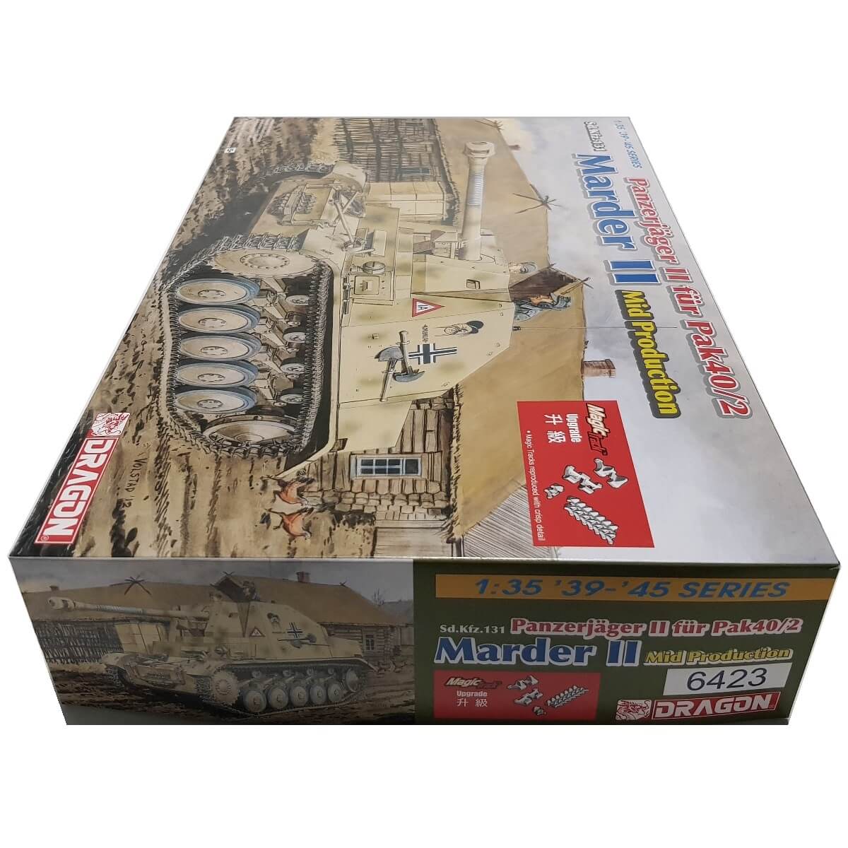 1:35 Sd.Kfz.131 Panzerjager II fur PaK40/2 Marder II - Mid Production - DRAGON