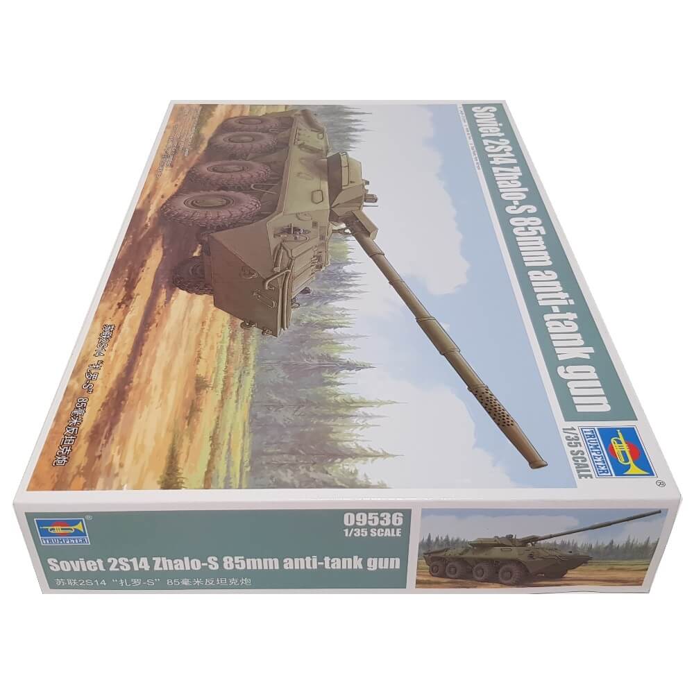 1:35 Soviet 2S14 Zhalo-S 85mm Anti-tank Gun - TRUMPETER