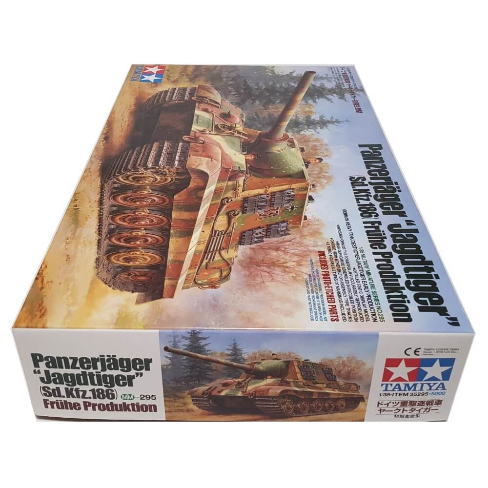1:35 German JAGDTIGER Heavy Tank Destroyer Early Production - TAMIYA