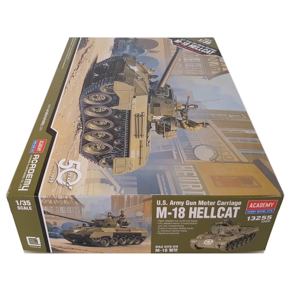 1:35 US Army M-18 HELLCAT Gun Motor Carriage - ACADEMY