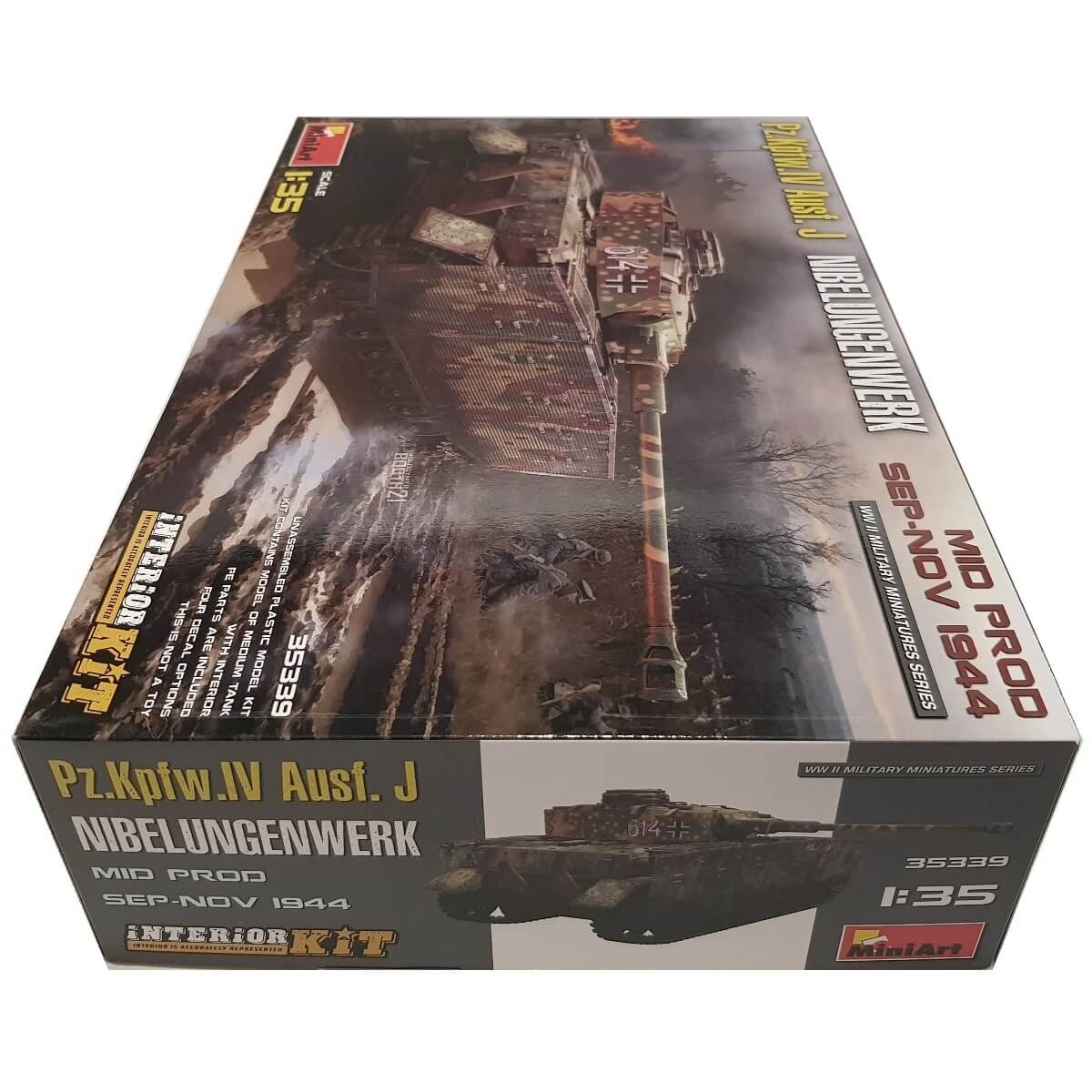 1:35 Pz.Kpfw. IV Ausf. J Nibelungenwerk Mid Prod. Sep-Nov 1944 - Interior Kit - MINIART