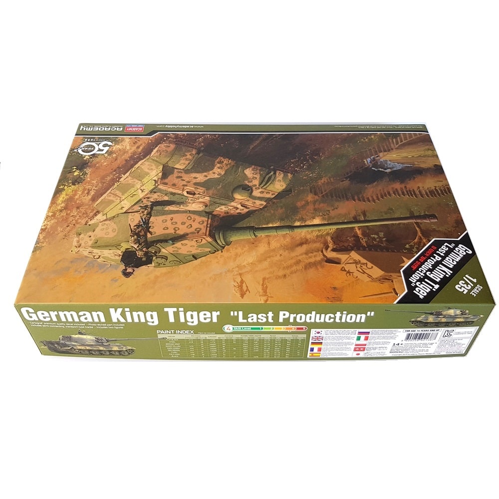1:35 German KING TIGER II Last Production - ACADEMY