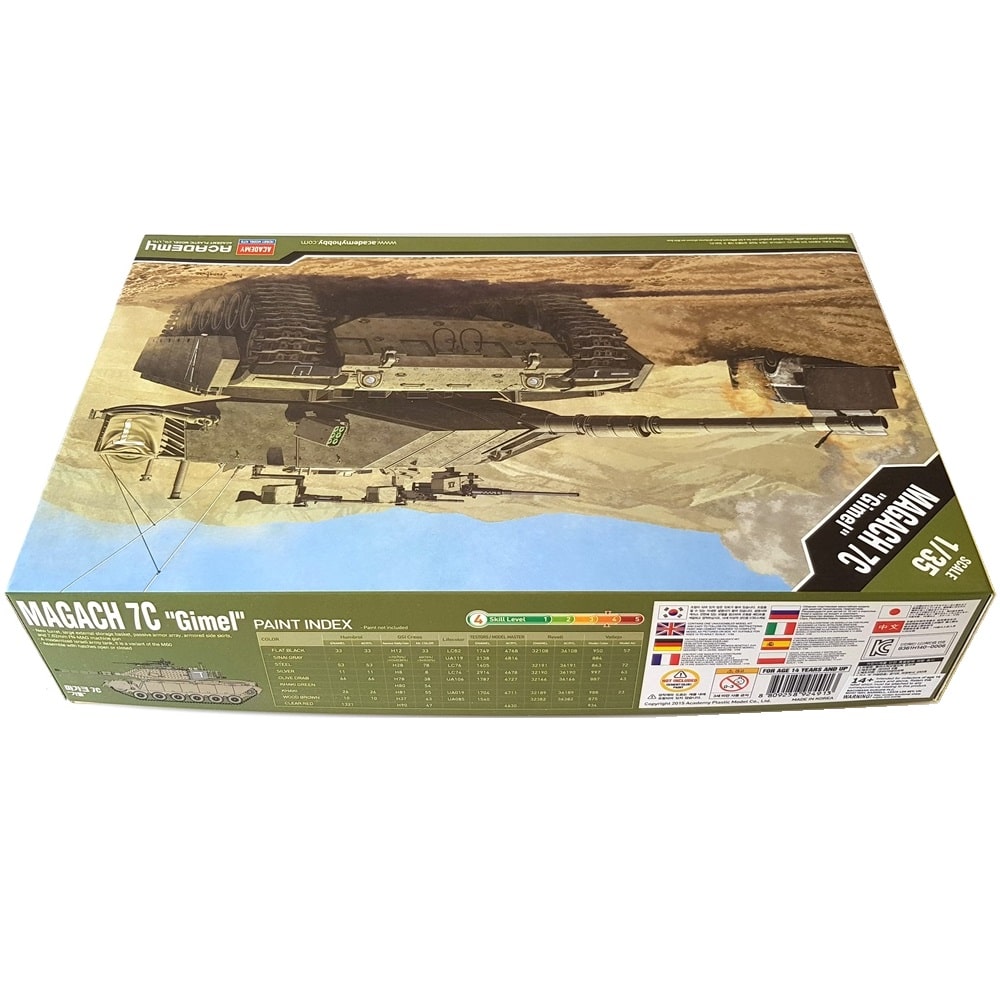 1:35 IDF MAGACH 7C Gimel Tank - ACADEMY