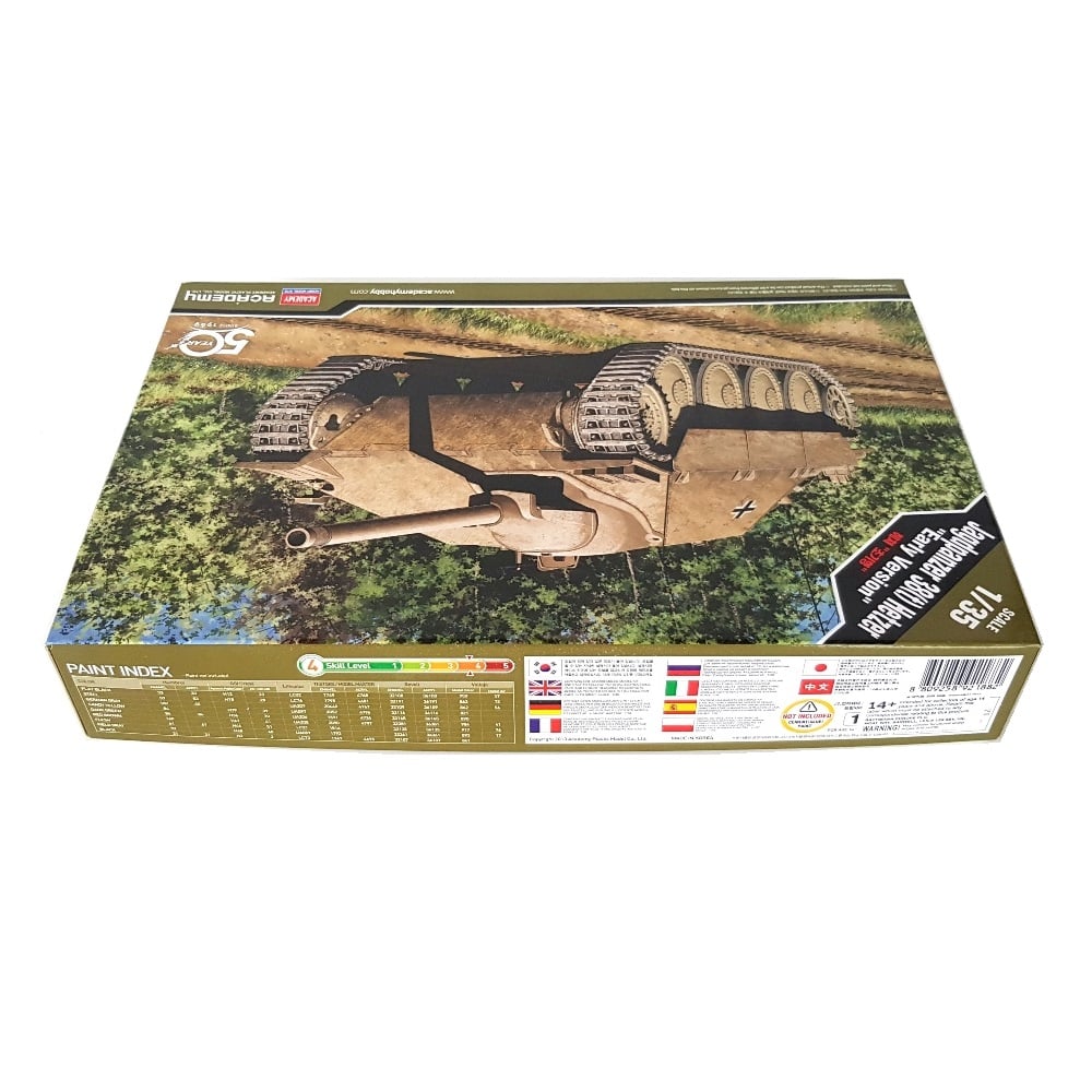 1:35 German JAGDPANZER 38(t) HETZER Early Version - ACADEMY