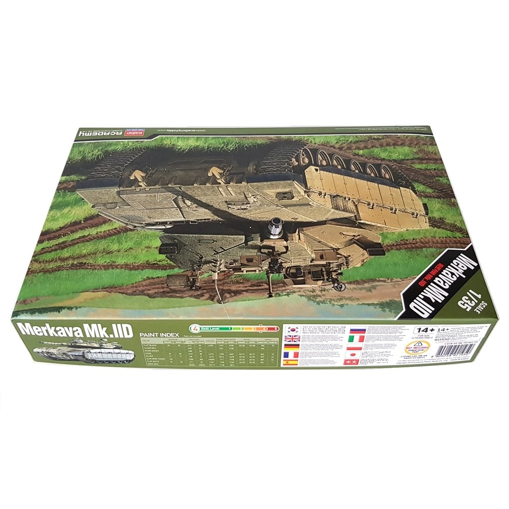 1:35 IDF MERKAVA Mk IID Main Battle Tank - ACADEMY
