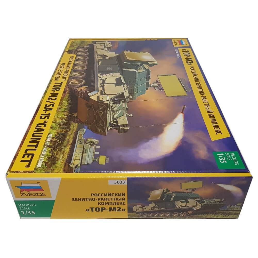 1:35 Russian TOR M2 / SA-15 GAUNTLET Anti-Aircraft Missile System - ZVEZDA