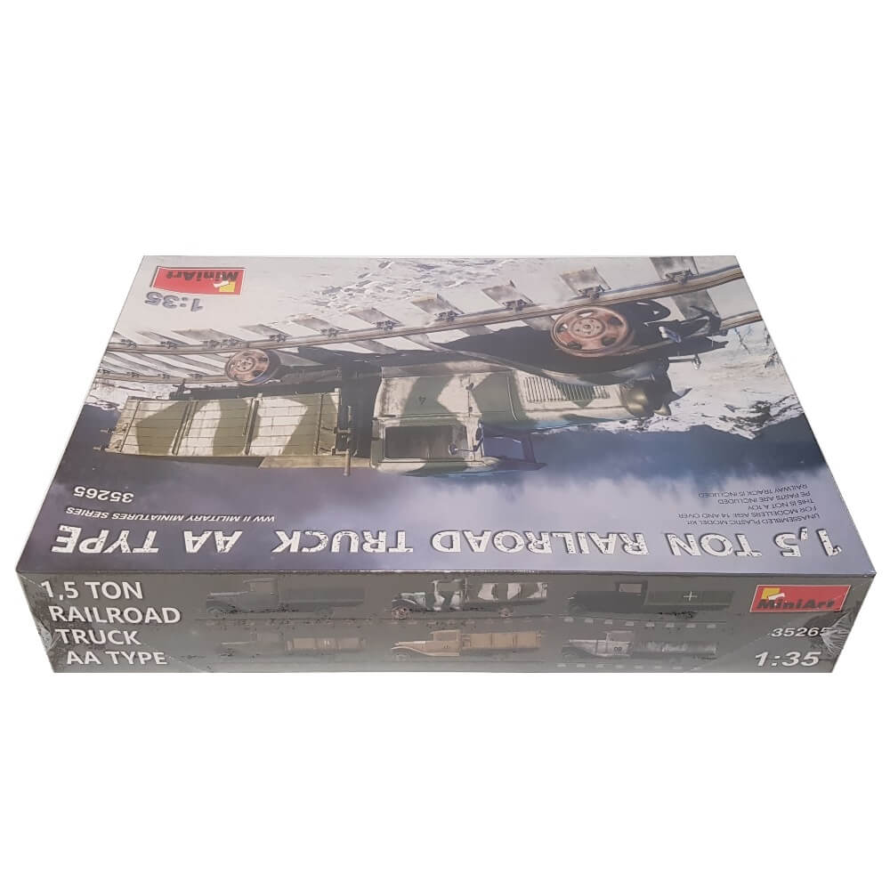 1:35 Soviet 1.5 Ton Railroad Truck AA Type - MINIART