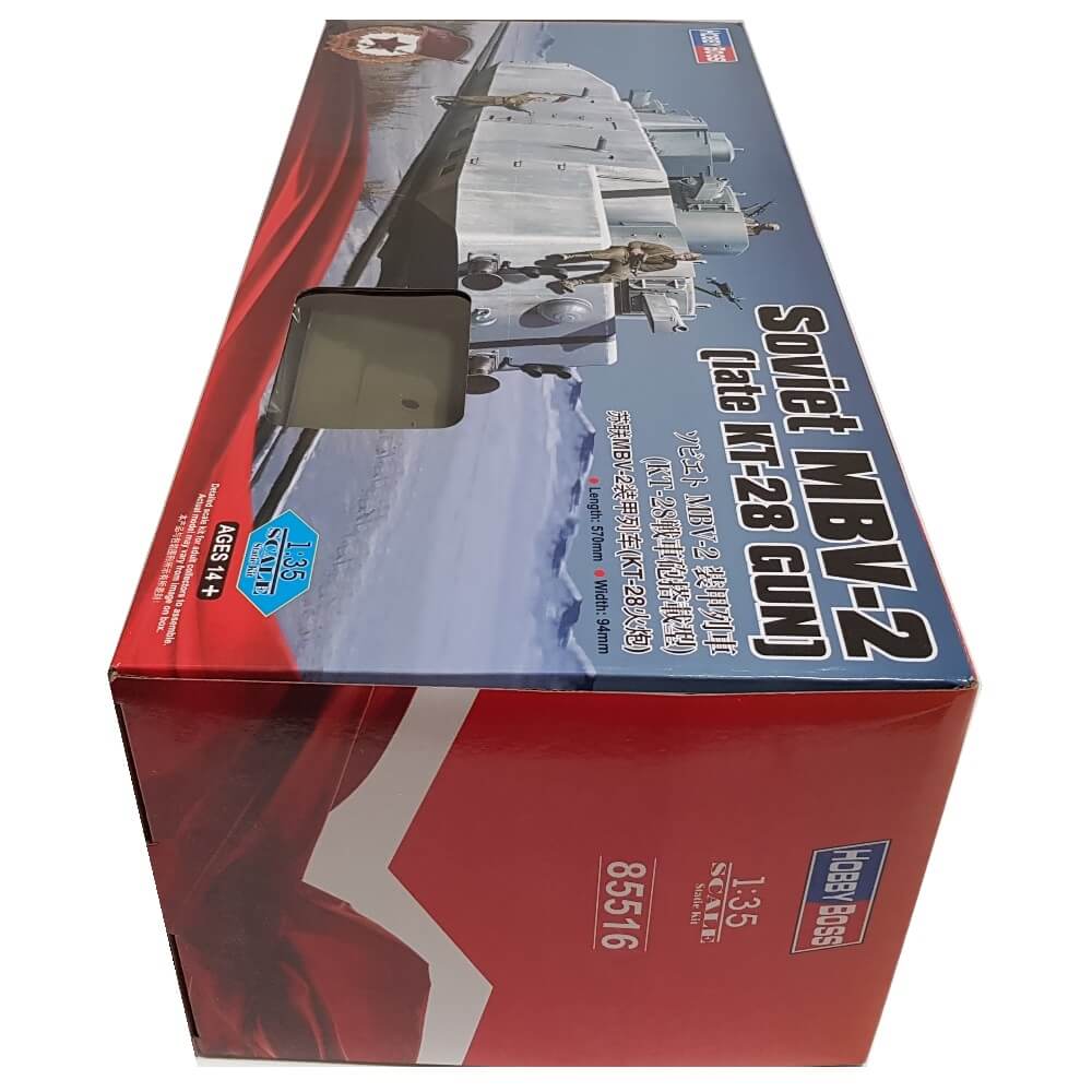 1:35 Soviet MBV-2 Late with KT-28 Gun - HOBBY BOSS