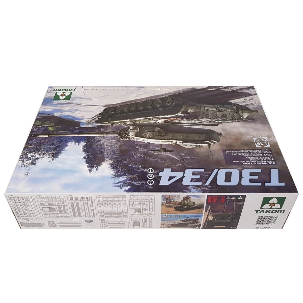 1:35 US T30/34 Heavy Tank - TAKOM