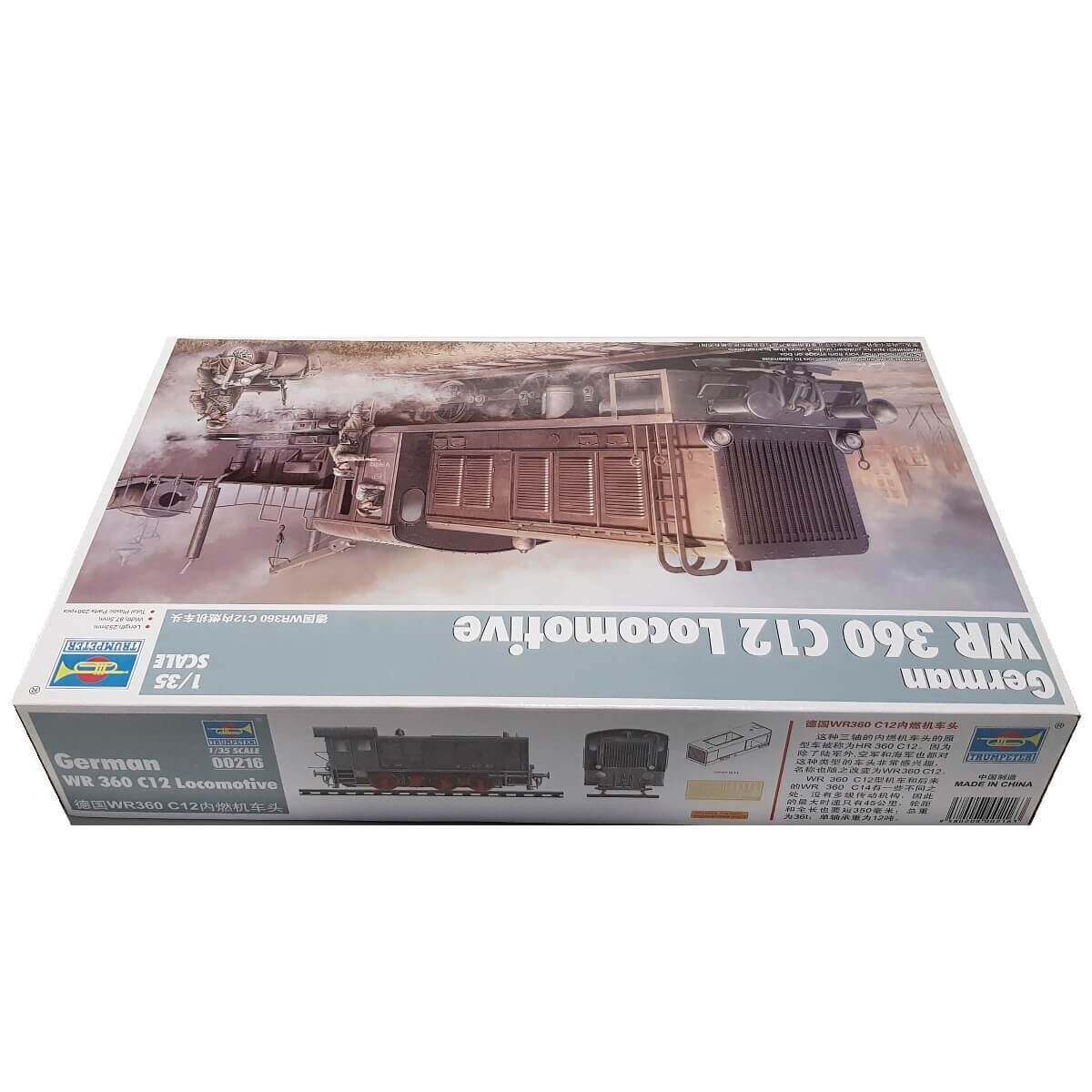 1:35 German WR 360 C12 Locomotive - TRUMPETER