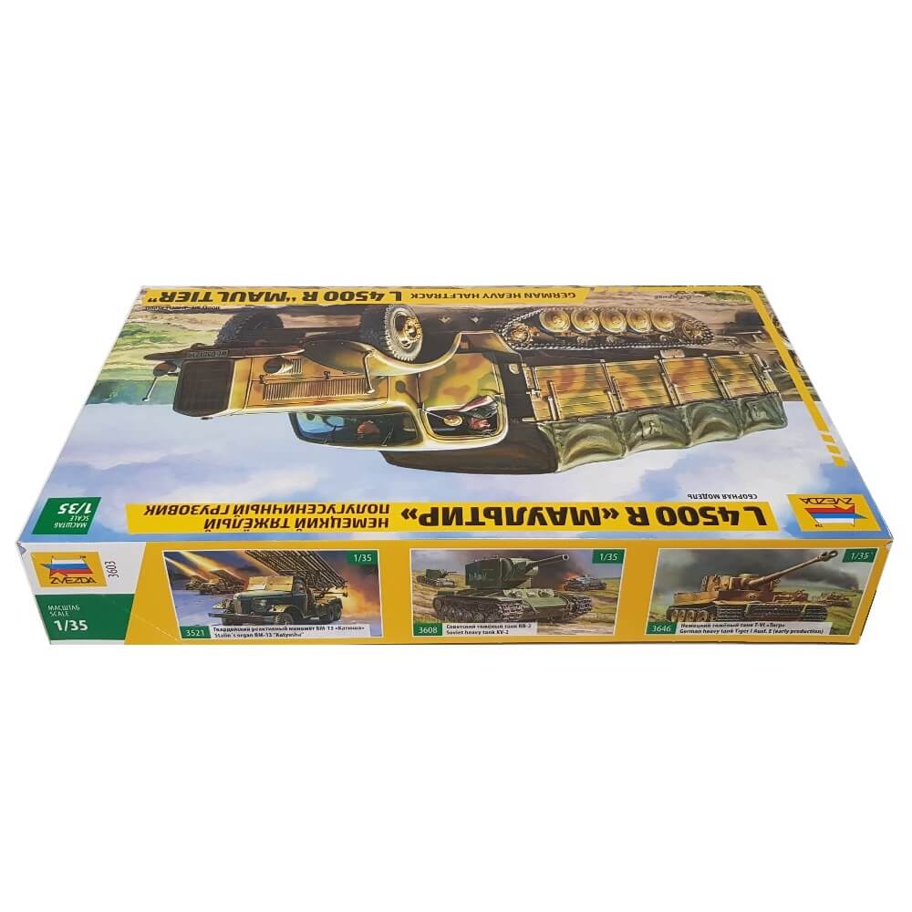 1:35 German L 4500 R MAULTIER Heavy Halftrack - ZVEZDA