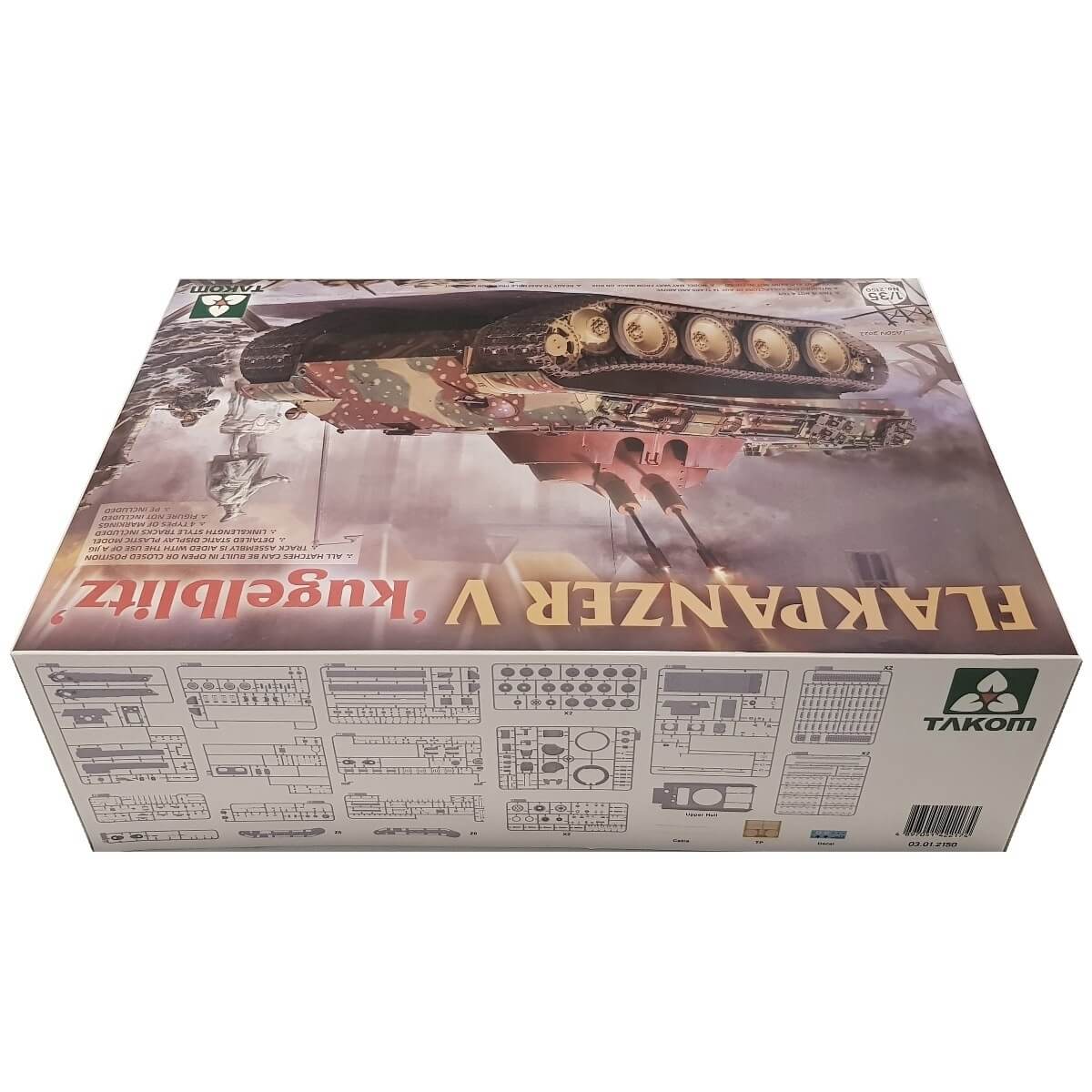 1:35 Flakpanzer V Kugelblitz - TAKOM