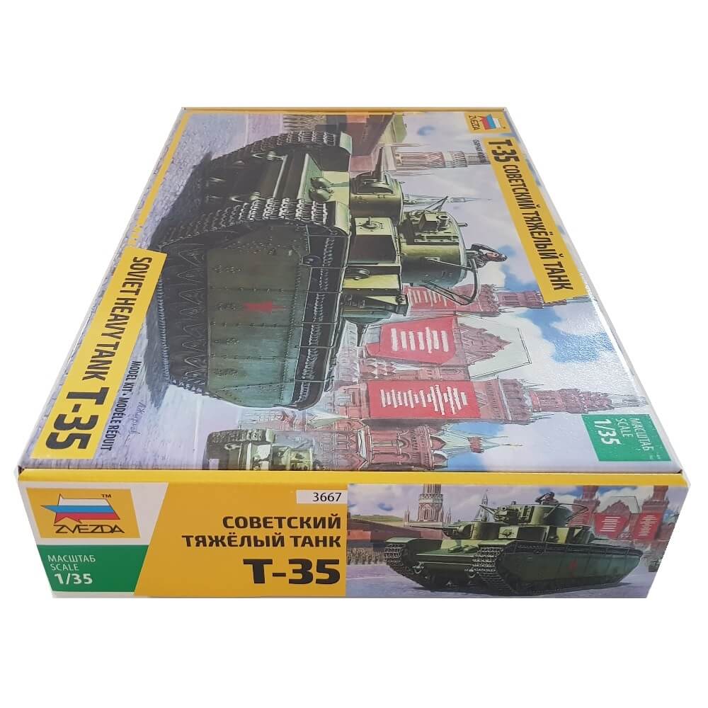 1:35 Soviet Heavy Tank T-35 - ZVEZDA