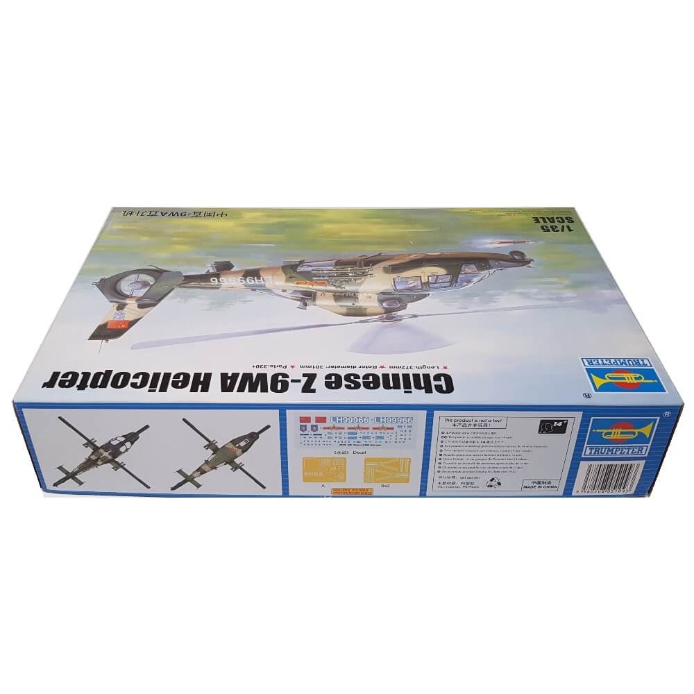 1:35 Chinese Z-9WA Helicopter - TRUMPETER