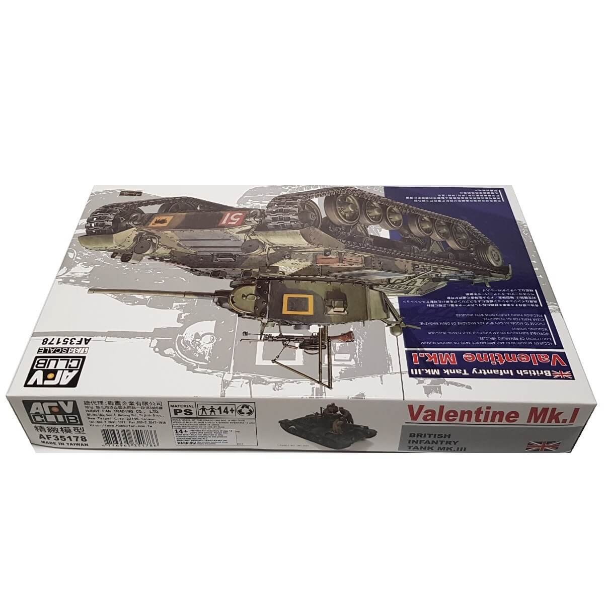 1:35 British Infantry Tank Mk. III Valentine Mk. I - AFV CLUB