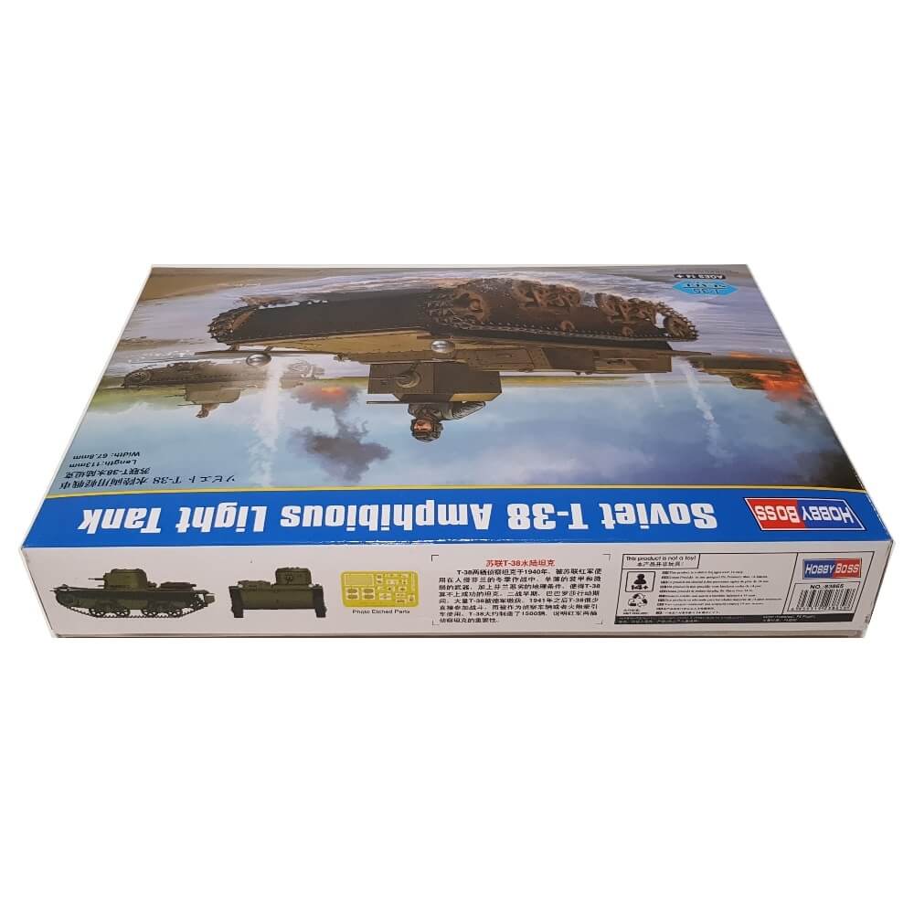 1:35 Soviet T-38 Amphibious Light Tank - HOBBY BOSS