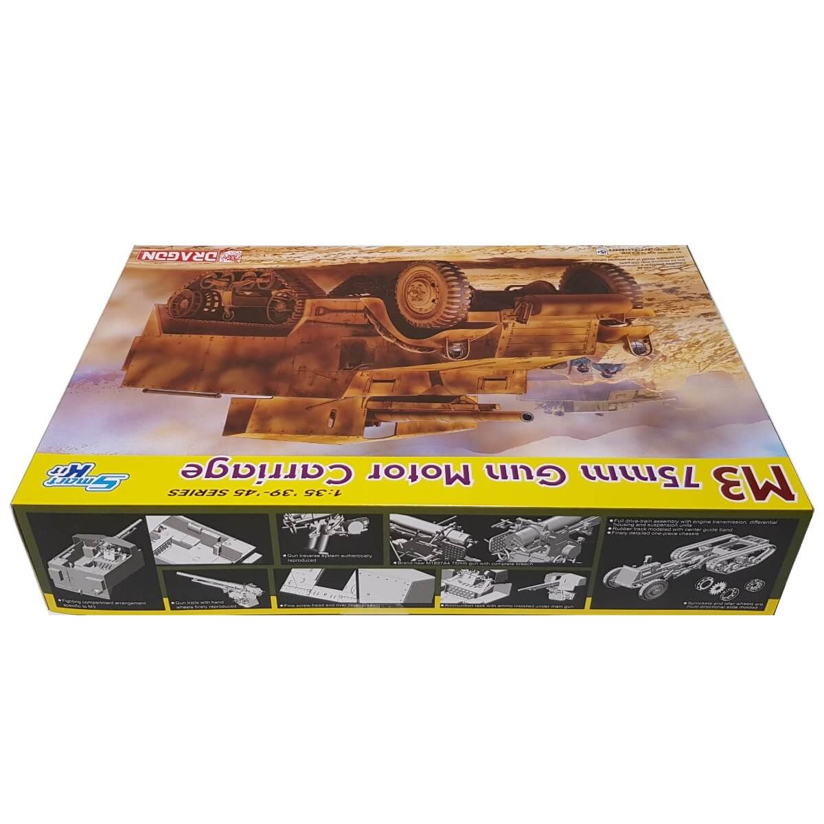 1:35 M3 75mm Gun Motor Carriage - DRAGON