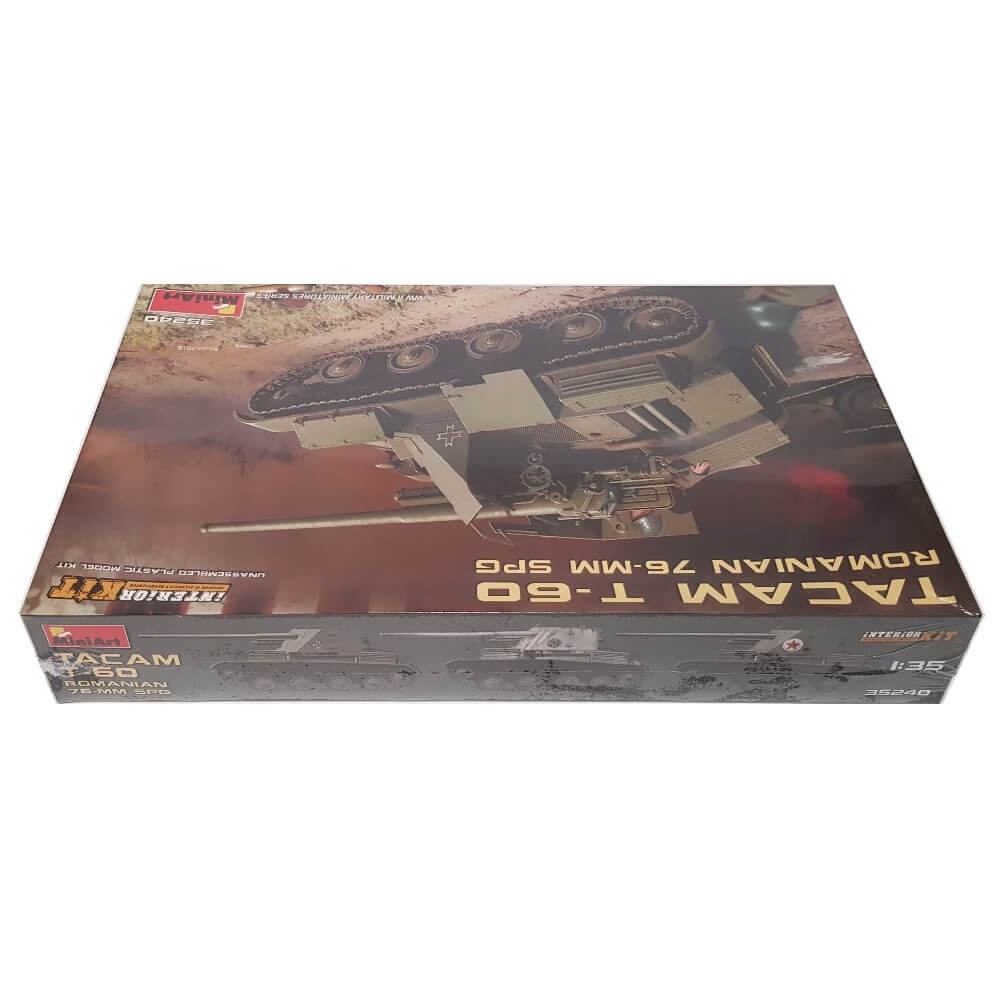 1:35 Romanian TACAM T-60 76-mm SPG Interior Kit - MINIART
