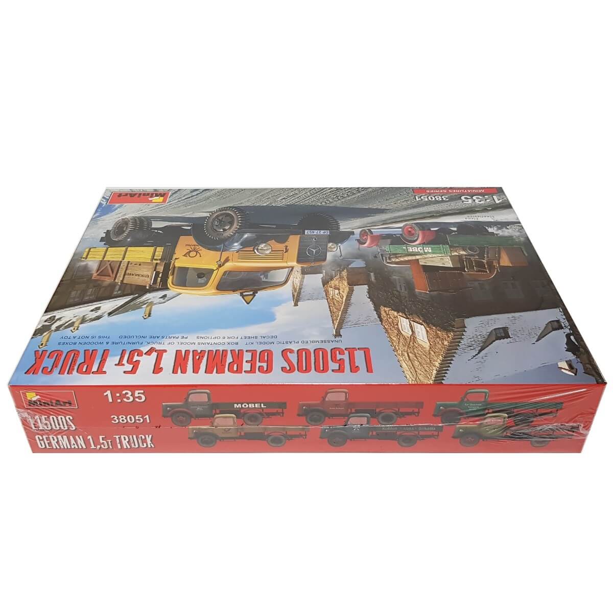 1:35 Mercedes-Benz L1500S German 1.5t Truck - MINIART