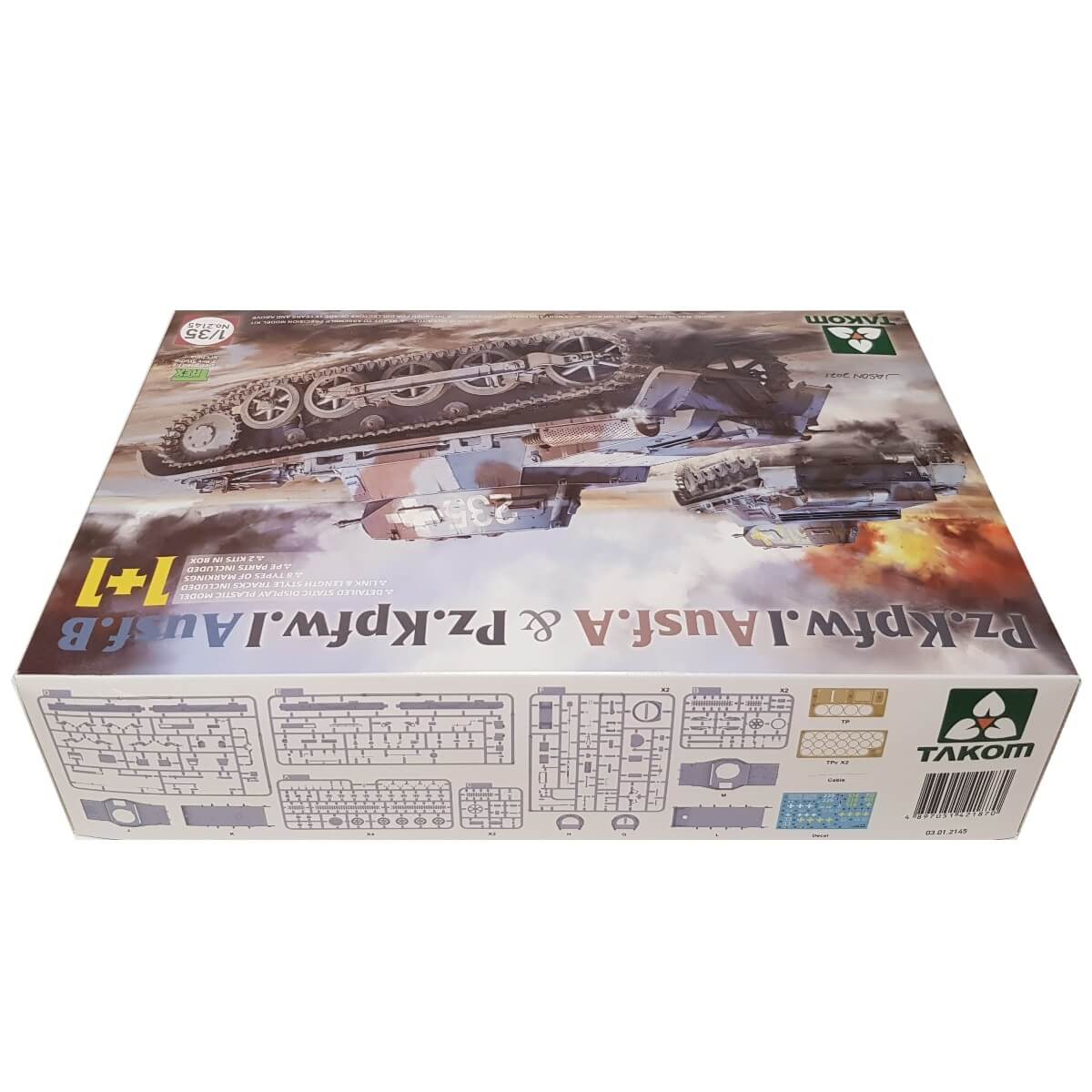 1:35 Pz.Kpfw. I Ausf. A and Pz.Kpfw. I Ausf. B - TAKOM