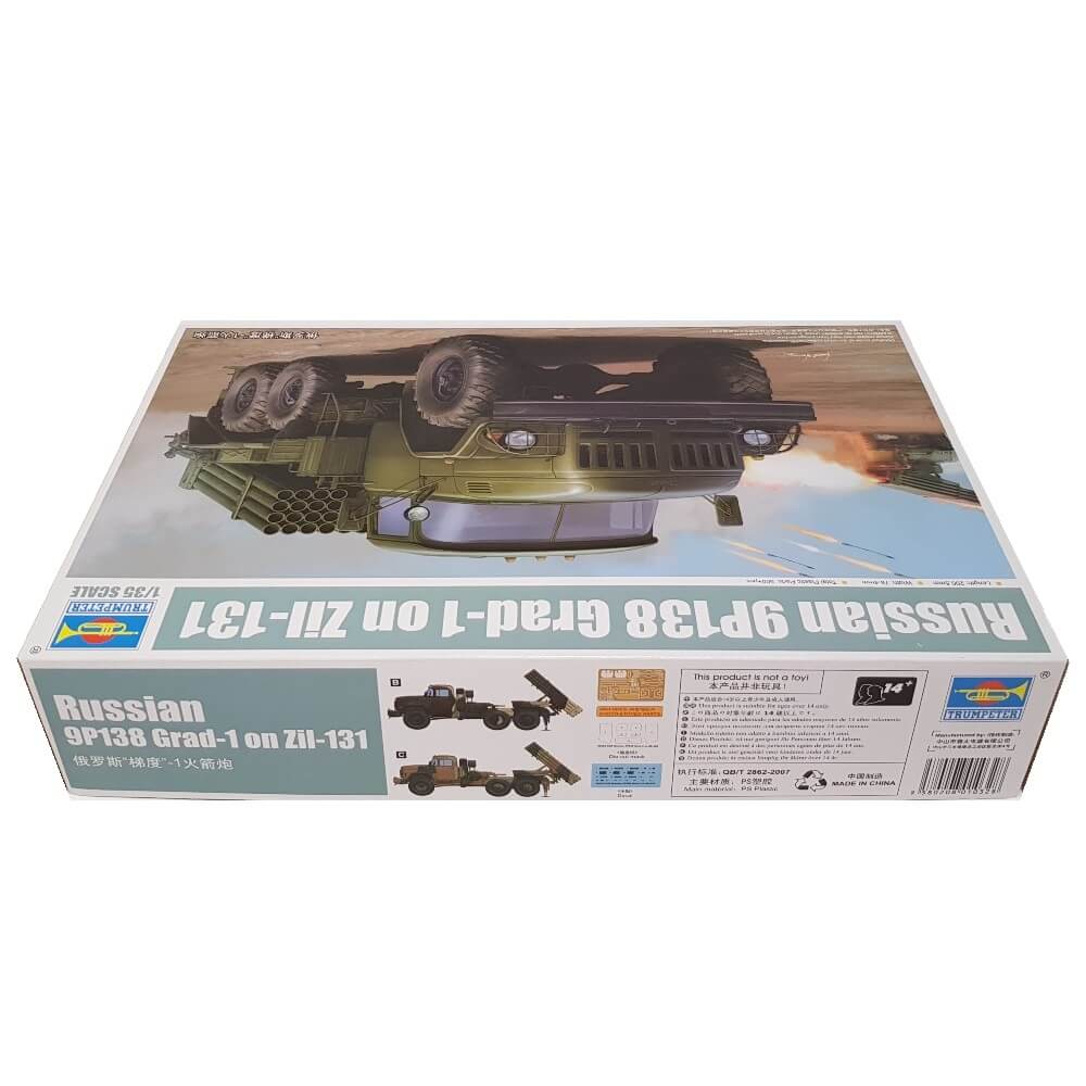 1:35 Russian 9P138 Grad-1 on ZIL-131 - TRUMPETER