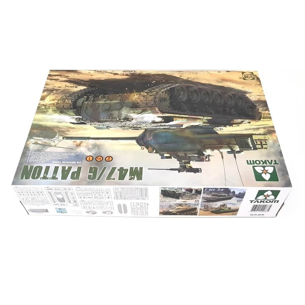 1:35 US Army M47/G PATTON Medium Tank - TAKOM