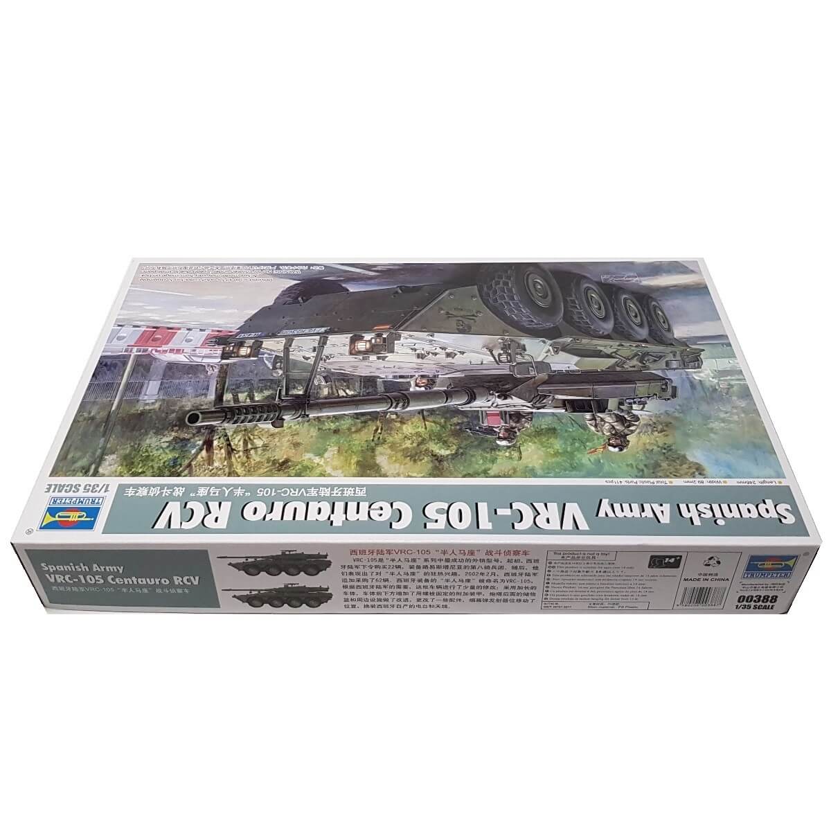 1:35 Spanish Army VRC-105 Centauro RCV - TRUMPETER