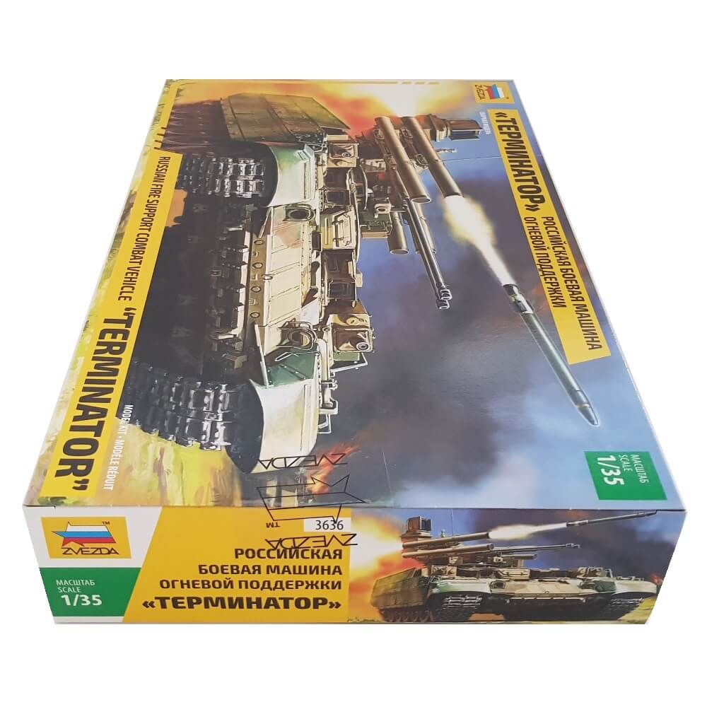 1:35 Russian Fire Support Combat Vehicle TERMINATOR - ZVEZDA