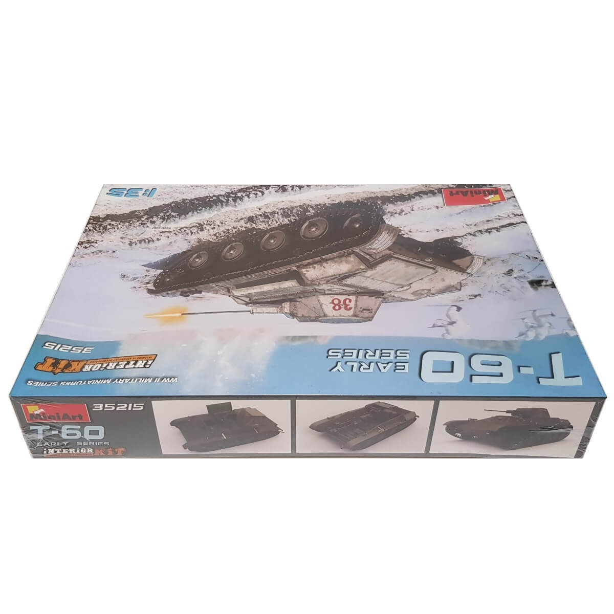1:35 Soviet Light Tank T-60 Early Series Interior Kit - MINIART