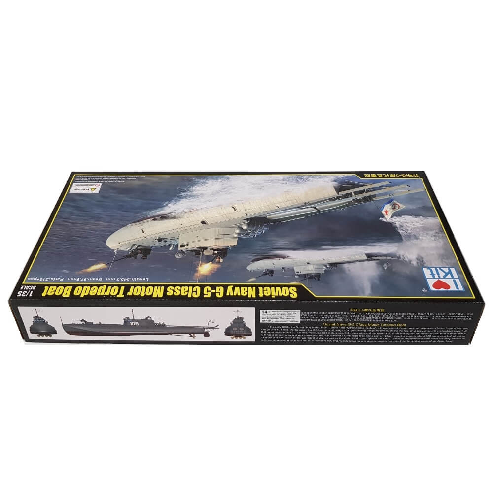 1:35 Soviet Navy G-5 Class Motor Torpedo Boat - I LOVE KIT